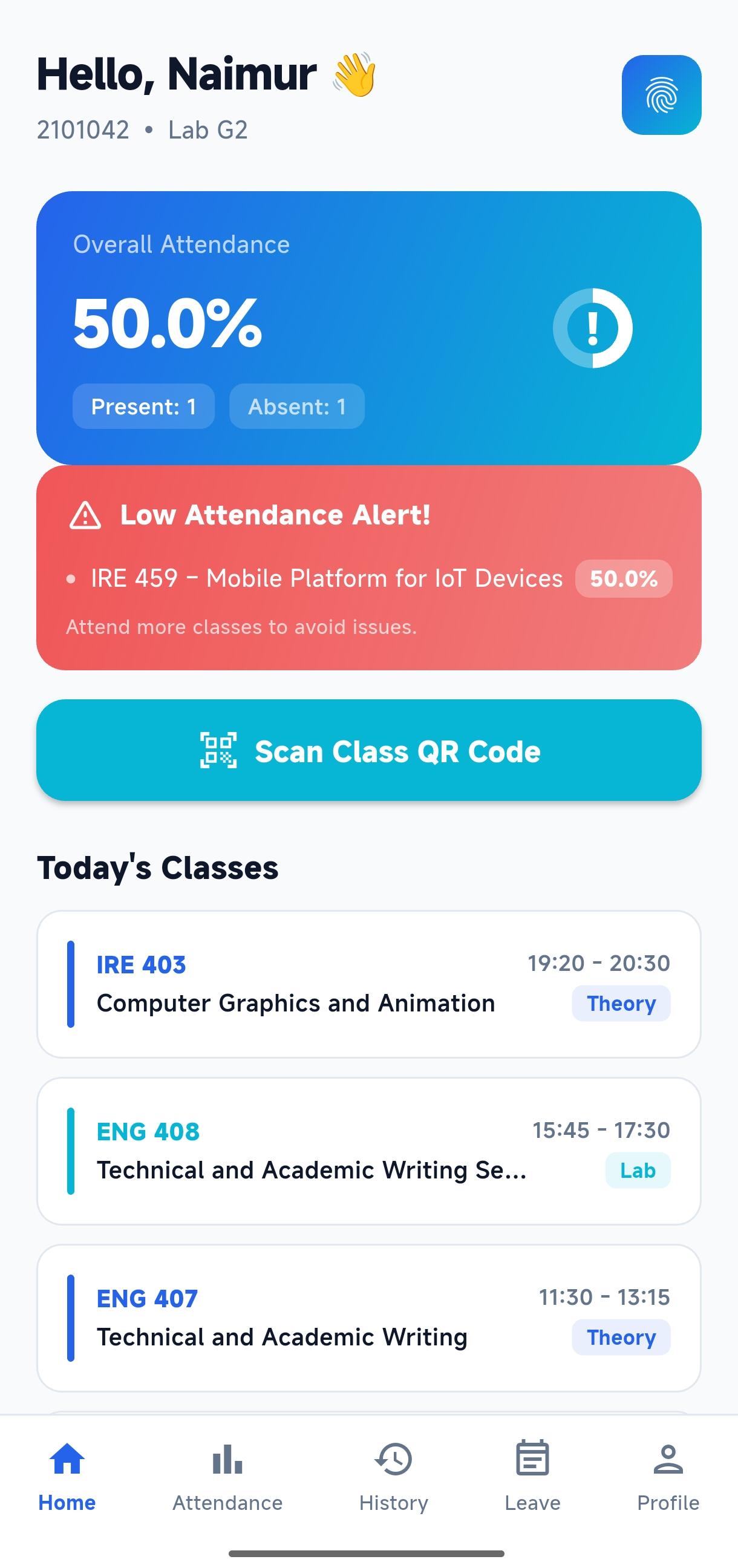 Student Dashboard
