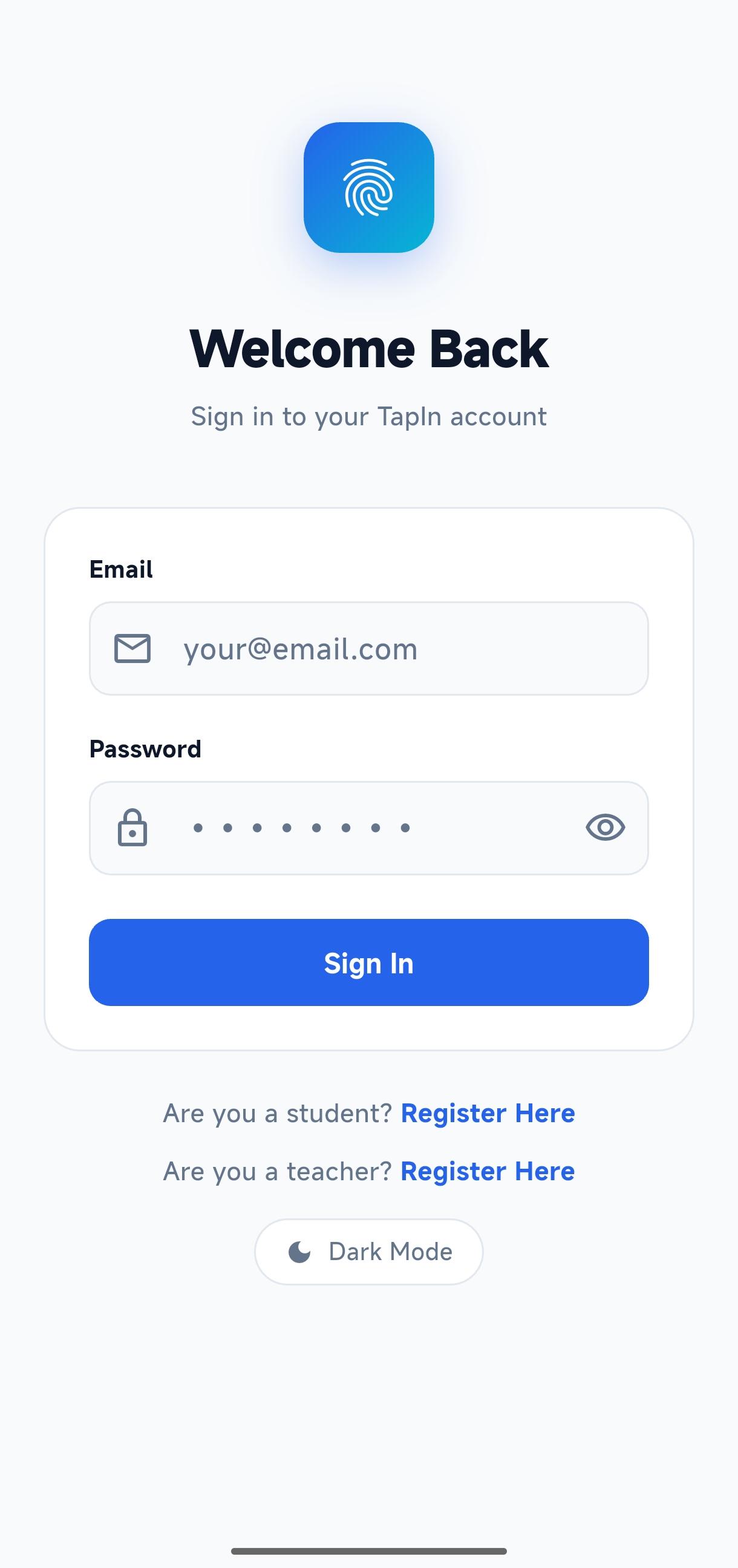 App Screen